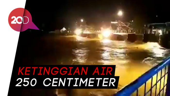 Bendung Katulampa Siaga 1 Dipicu Hujan Deras