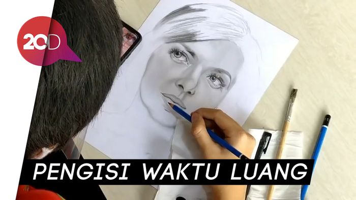 Keren! Siswa SMP Ini Jago Banget Melukis Wajah
