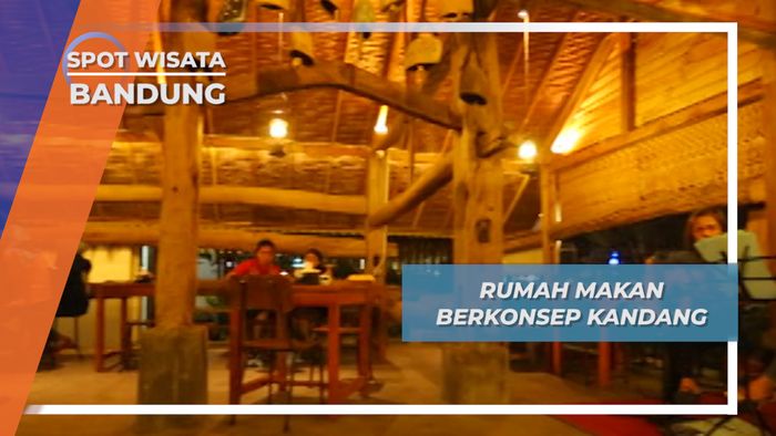 Rumah Makan Berkonsep Kandang, Bandung