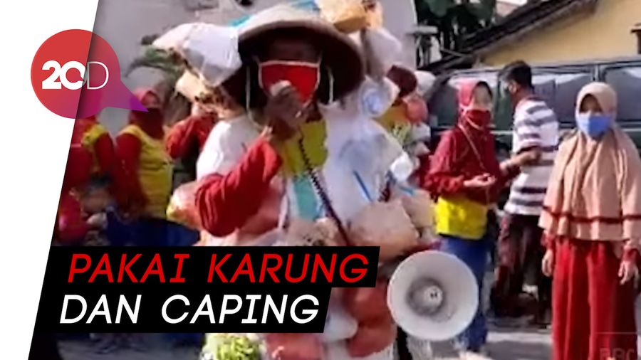  Manusia Sembako di Banyumas, Saat Kepedulian Berbuah Kreativitas