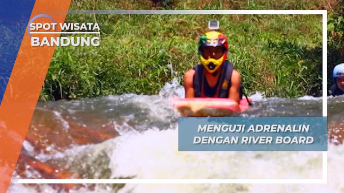 RIver Board, Menguji Adrenalin di Sungai Bandung