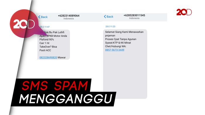 Langkah-langkah Laporkan SMS Spam ke BRTI 