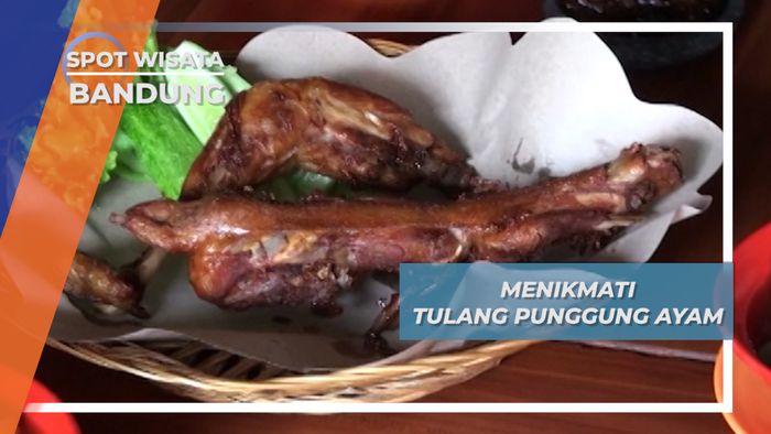 Ayam Rorongkong, Kenikmatan Bacem Tulang Punggung Ayam Bandung