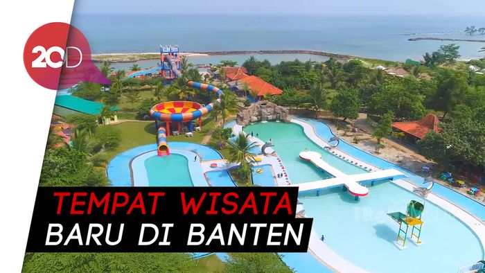 Celebrity on Vacation: Mengunjungi Waterpark Beach Resort Banten