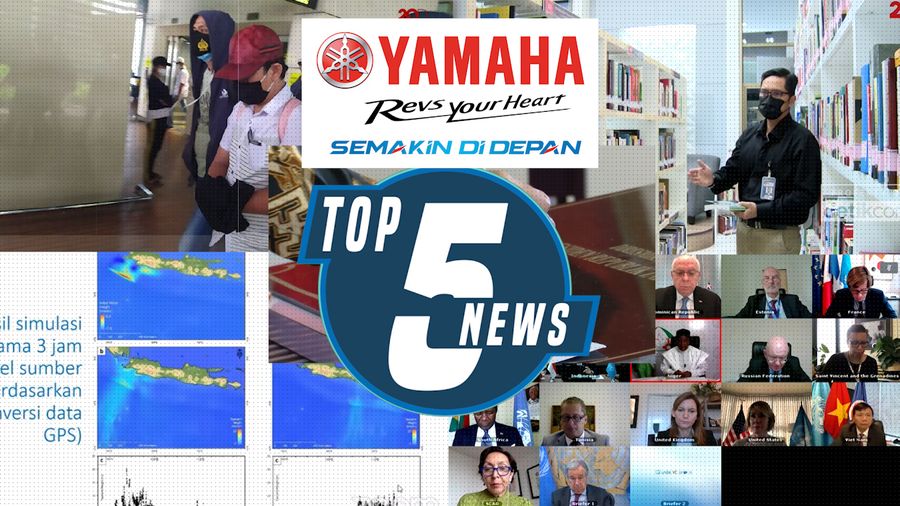 TOP 5: Jokowi Resmikan Tol Pekanbaru-Dumai, Ada Potensi Tsunami 20 Meter