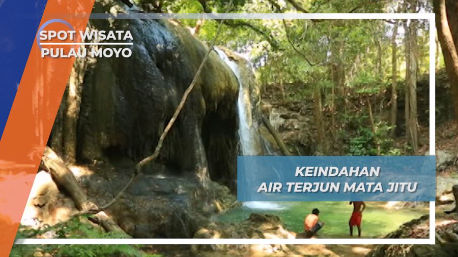 Air Terjun Mata Jitu, Keindahan Alami Labuana Aji Pulau Moyo