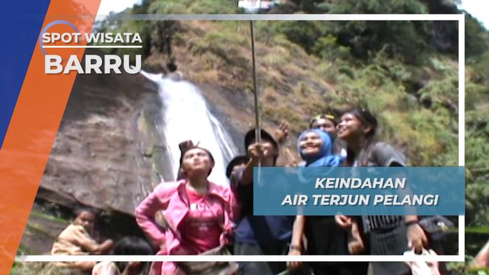 Air Terjun Waesai, Keindahan Pelangi di Tanete Riaja Barru