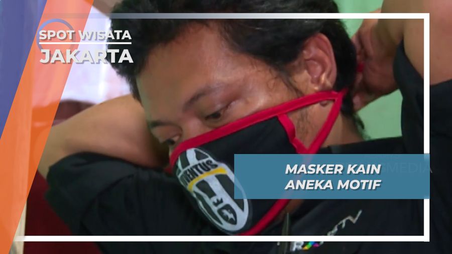 Masker Kain, Aneka Motif Melindungi Kesehatan Jakarta