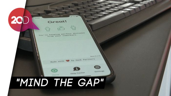 Cegah Transmisi Corona, Inggris Ciptakan Aplikasi Jaga Jarak