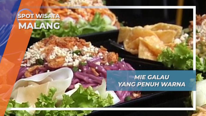 Mie Galau yang Penuh Warna, Malang