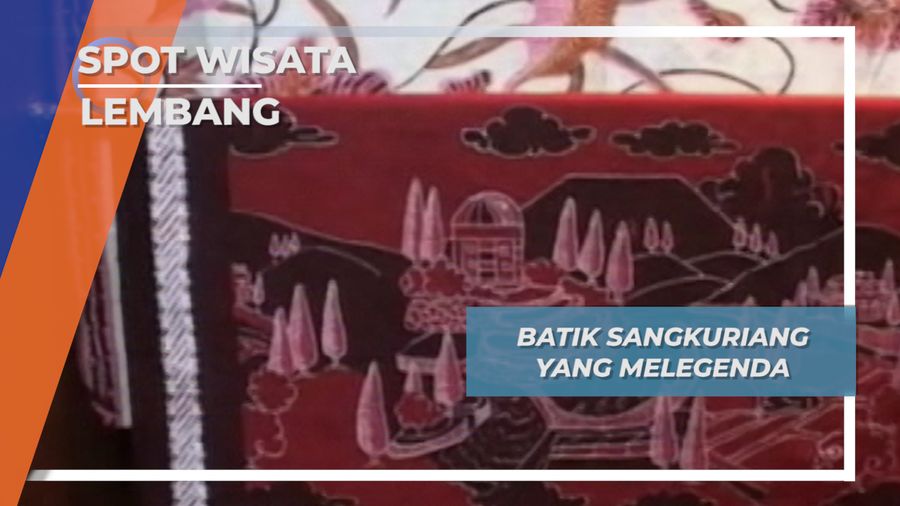 Batik Sangkuriang, Legenda Cinta Tanah Lembang