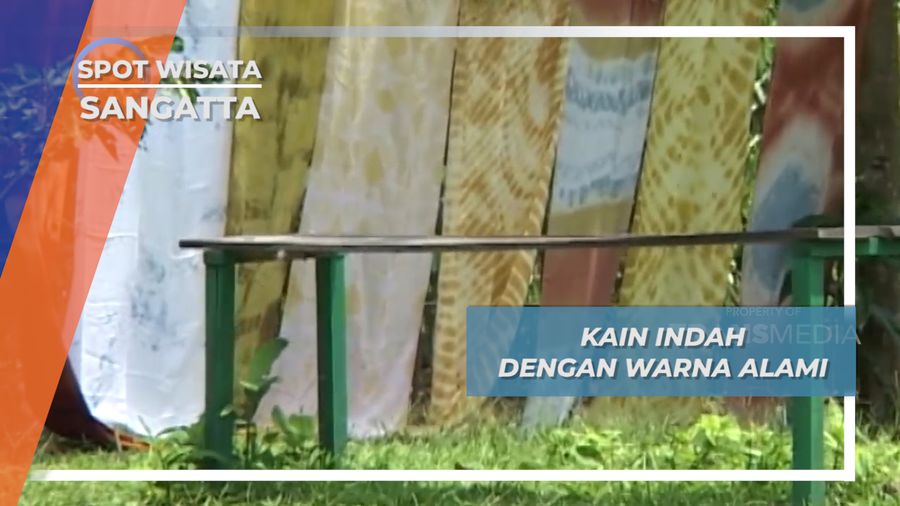 Keindahan Kain Warna Khas Sangatta