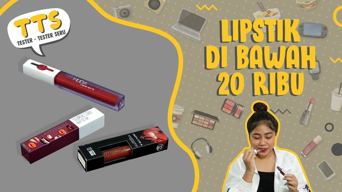 Murah Banget! Lipstik Ini Harganya di Bawah Rp 20 Ribu