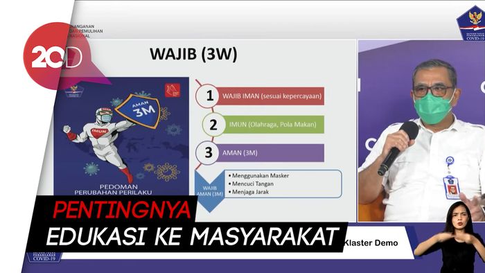 Satgas COVID-19: 7% Pasien di Wisma Atlet Orang yang Selalu di Rumah