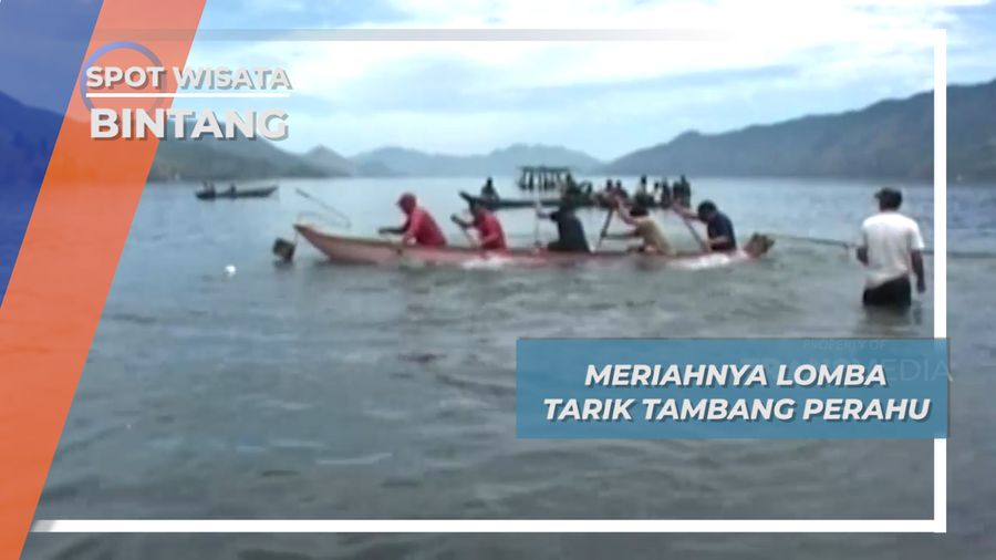 Meriahnya Lomba Tarik Tambang Perahu, Bintang