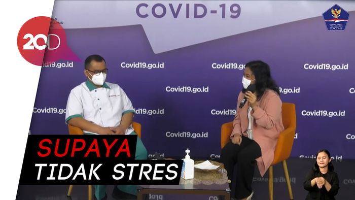 Agar Cepat Sembuh, Pasien Corona Diimbau Jaga Suasana Hati  