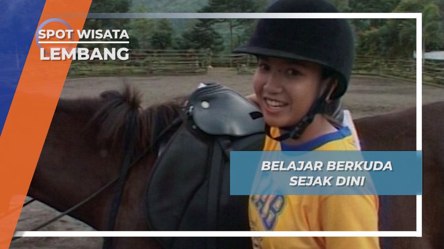 Belajar Berkuda Sejak Dini, Lembang 