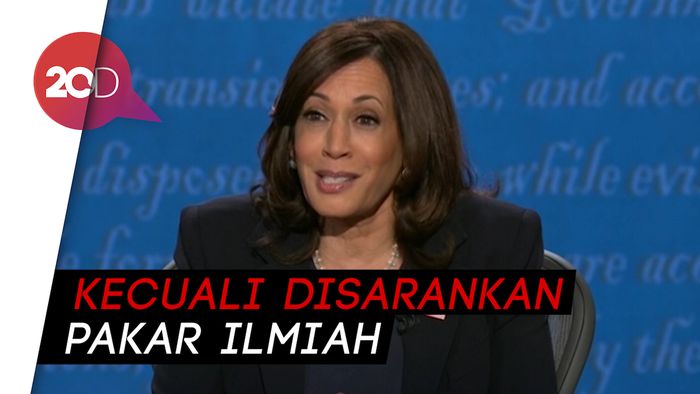 Cawapres AS Kamala Harris Ogah Pakai Vaksin Corona dari Trump