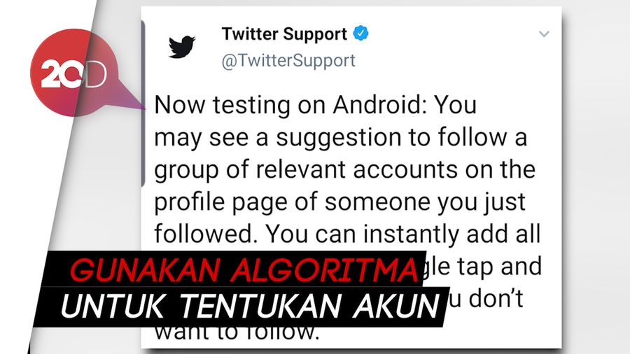 Twitter Kembangkan Fitur Follow Banyak Akun Sekaligus