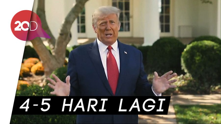Pakar: Trump Harusnya Berada di RS Lebih Lama Usai Positif Corona
