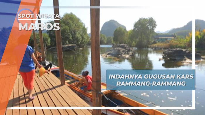Indahnya Gugusan Kars Rammang-Ramang, Maros