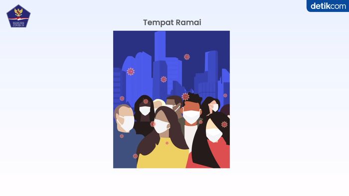 Hati-hati! Ini 3 Tempat yang Rawan Penularan Corona