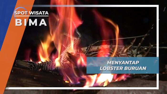 Lobster Bakar, Santapan Si Buruan Malam Bima Nusa Tenggara Barat