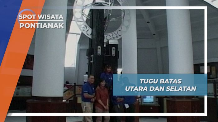 Tugu Khatulistiwa, Lintasan Nol Derajat yang Melintang Di kota Pontianak