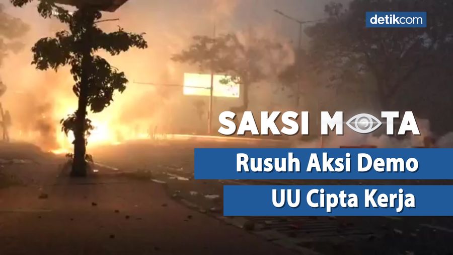 Saksi Mata: Gejolak Aksi Demo Tolak Omnibus Law di Tanah Air