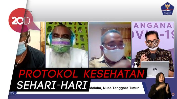 Contoh Warga Malaka yang Sadar Jaga Jarak Demi Terhindar Corona