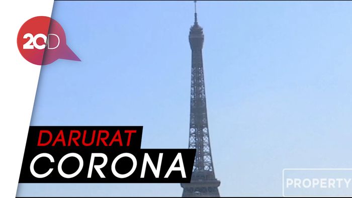 Penambahan Kasus Corona di Prancis Makin Tak Terkendali