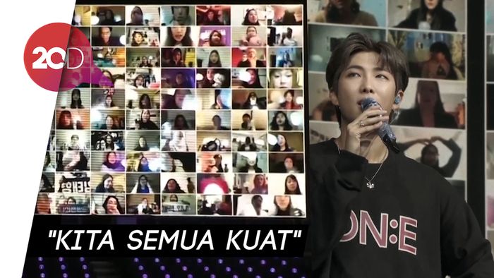 Momen BTS Beri Semangat ke ARMY di Konser Map of the Soul ON:E