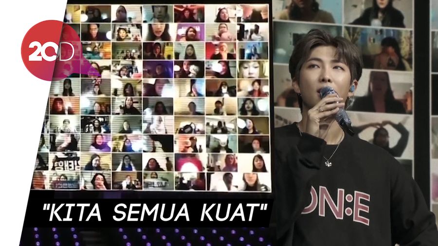 Momen BTS Beri Semangat ke ARMY di Konser Map of the Soul ON:E