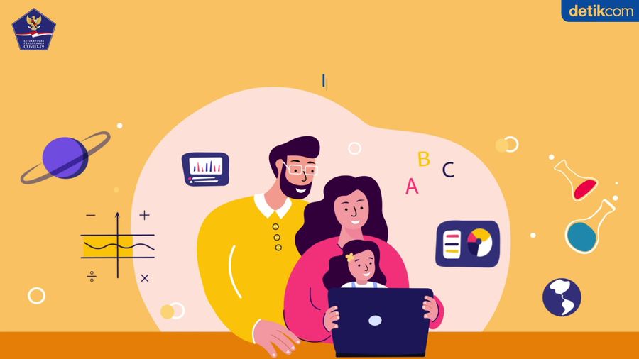 Berikut Panduan Bagi Orang Tua yang Dampingi Anak Sekolah Online