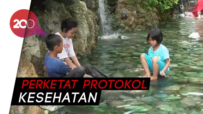 Pemandian Air Panas Sariater Subang Dibuka, Pengunjung Dibatasi 50%