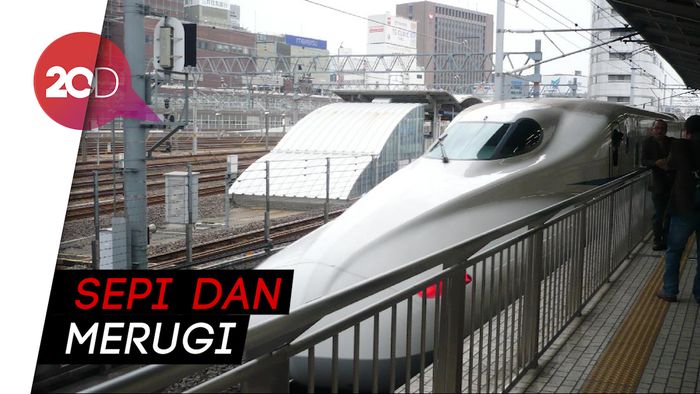 Shinkansen yang Menyedihkan, Anjlok Dihantam Badai Corona