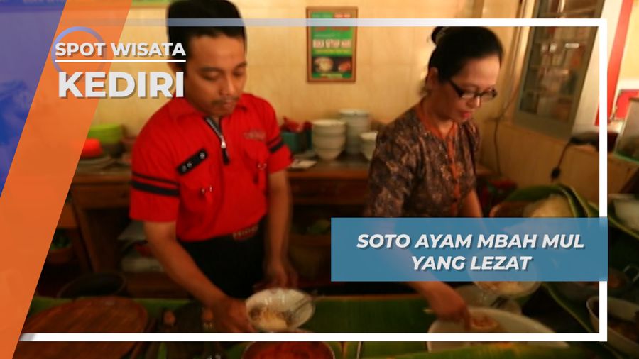 Soto Ayam Mbah Mul, Cerita Lezat Kota Tahu Kediri Bersama Bantingan Botol Sejak 1926