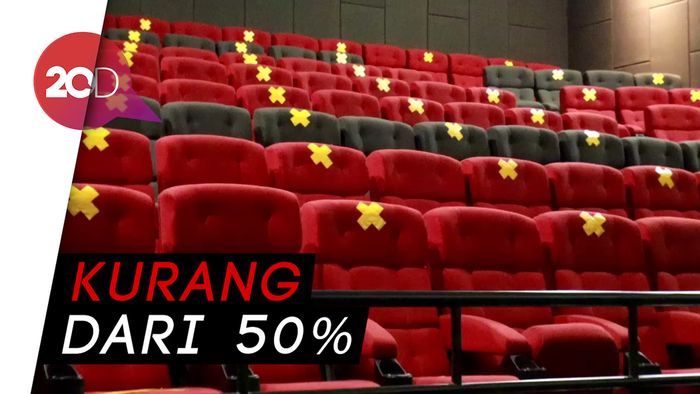 Sepekan Dibuka, Bioskop di Bandung Masih Sepi Pengunjung