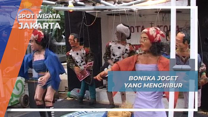 Joged Boneka Benang ala, Kota Tua Jakarta