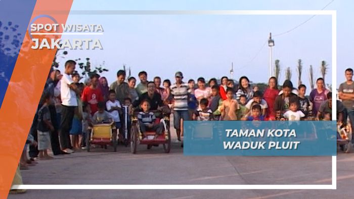 Berwisata Taman Kota Waduk Pluit Jakarta