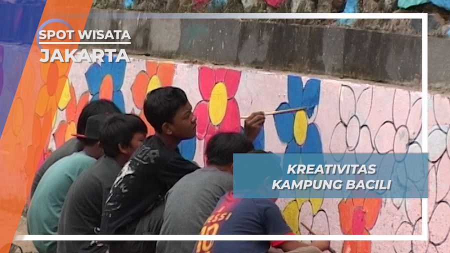 Kampung Bacili, Kreasi Mural Kebon Baru Jakarta