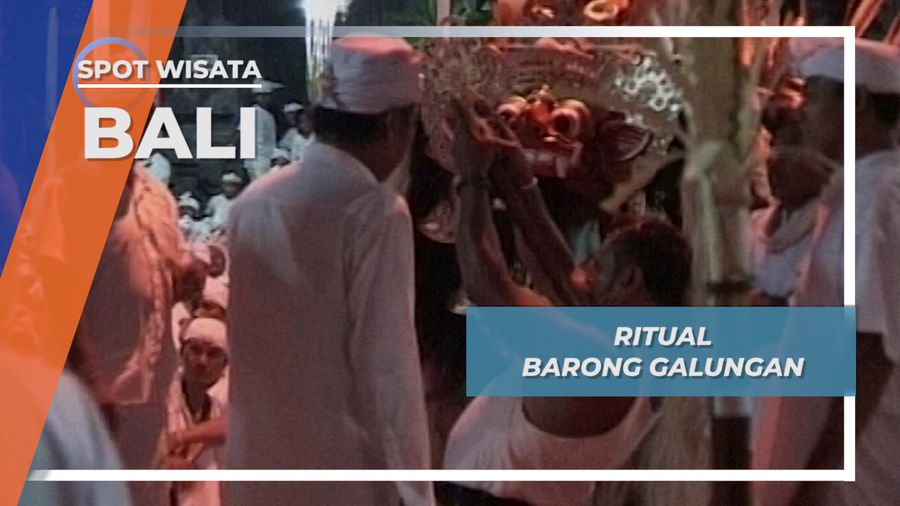 Barong Galungan, Pura Dalem Jimbaran Bali