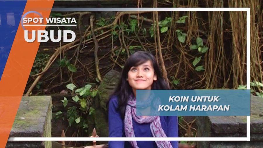 Kolam Harapan, Lemparan Koin Pemberi Berkah Ubud Bali