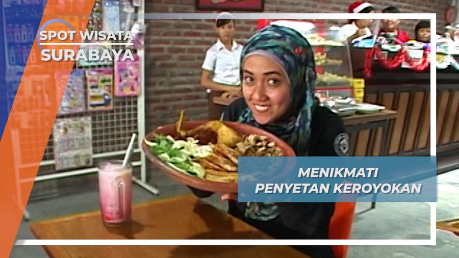 Penyetan Keroyokan, Mukbang Makan Besar ala Surabaya