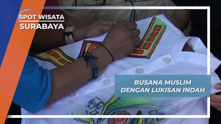 Busana Muslim Lukis, Kolaborasi Unik Galeri Lukis Surabaya