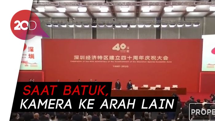 Presiden China Batuk-Batuk saat Pidato, Munculkan Berbagai Spekulasi