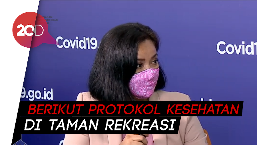 Ingat Jaga Jarak Saat di Taman Rekreasi, Agar Aman dari Virus Corona