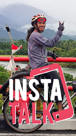 InstaTalk!: Cerita Maahir Abdulloh, Pesepeda 34 Provinsi Indonesia