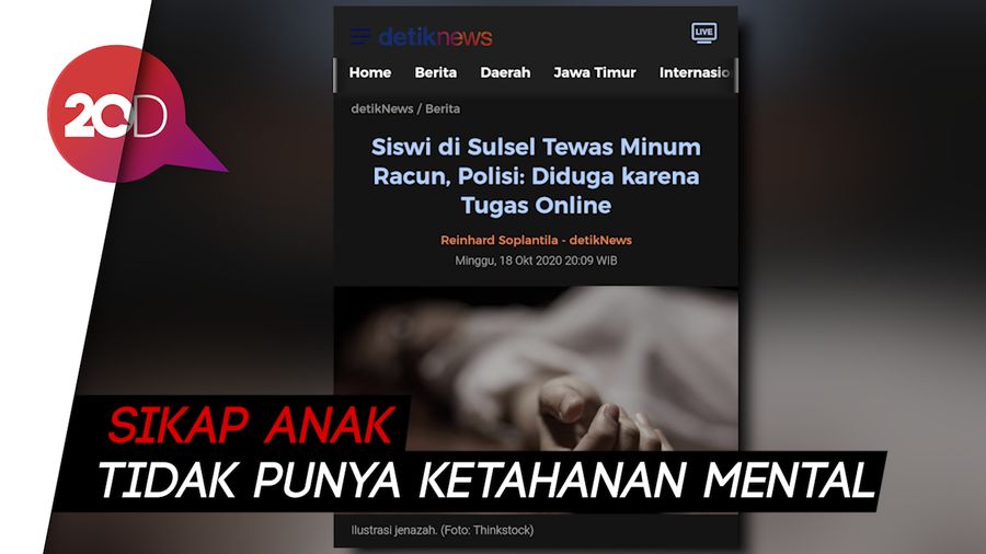 Guru Besar UNY Soroti Siswi Bunuh Diri karena Belajar Online