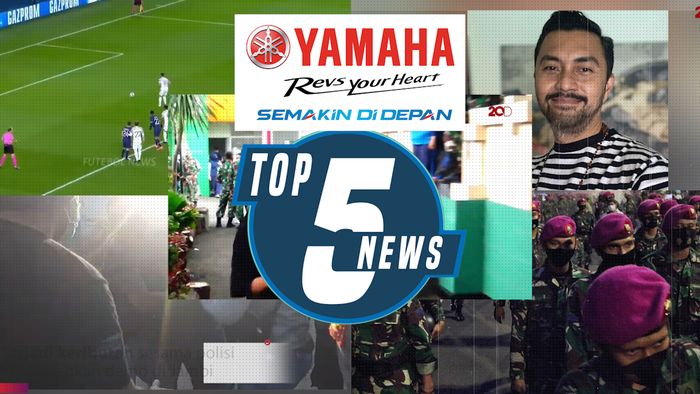 Top 5: Polisi Pukul Polisi saat Amankan Demo, Setan Merah Menang atas PSG